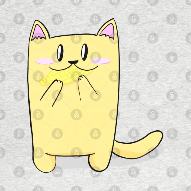 Corn Kitty by AmyMinori